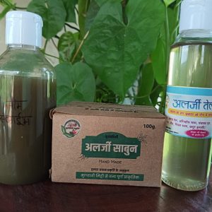 नीम अंजीर के साथ अलर्जी पैक